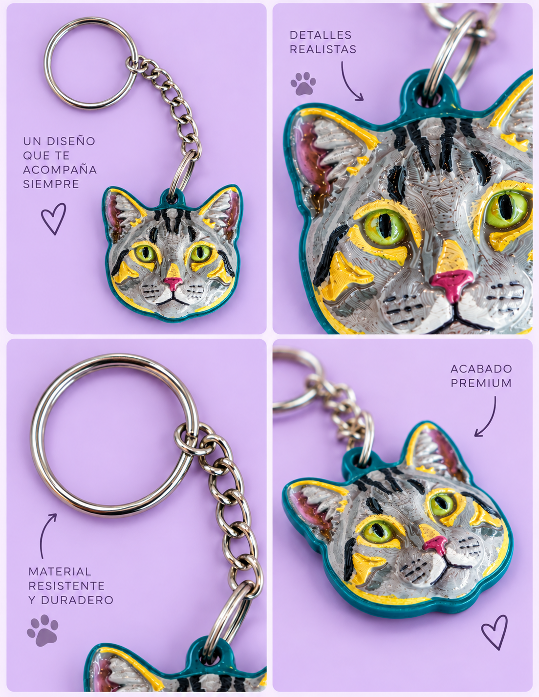 Custom Pet Keychain